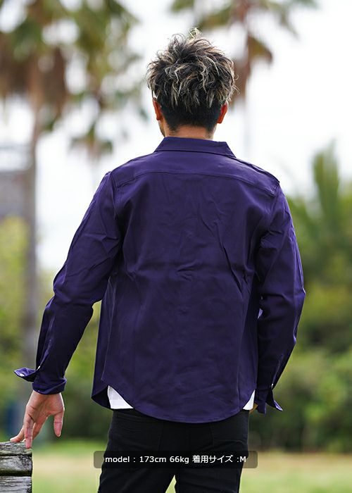 プレーン/Cロングシャツ | adamsJUGGLER（アダムスジャグラー）公式