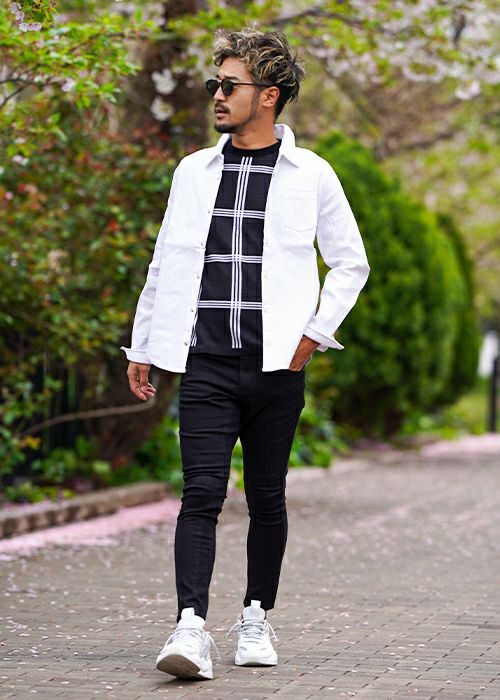 プレーン/Cロングシャツ | adamsJUGGLER（アダムスジャグラー）公式