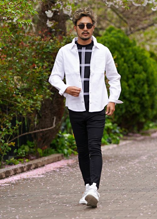 プレーン/Cロングシャツ | adamsJUGGLER（アダムスジャグラー）公式