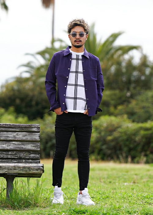 プレーン/Cロングシャツ | adamsJUGGLER（アダムスジャグラー）公式