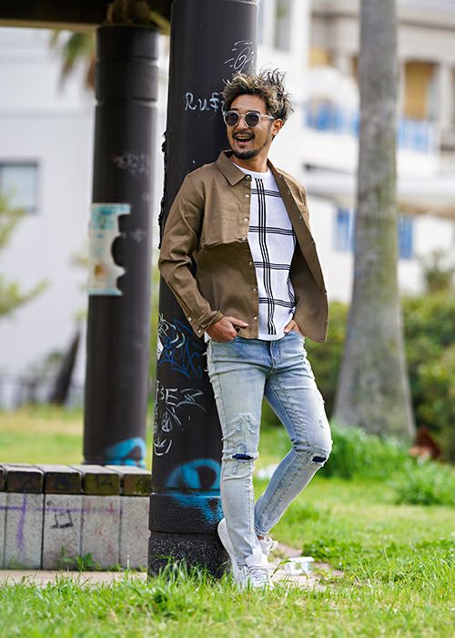 プレーン/Cロングシャツ | adamsJUGGLER（アダムスジャグラー）公式