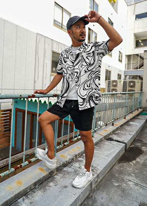 SALE】レザーレッテショートパンツ | adamsJUGGLER（アダムス