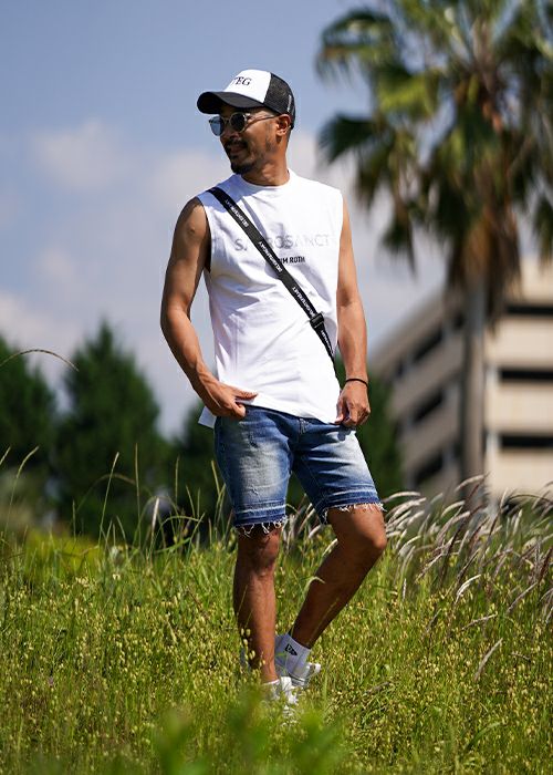 カットオフデニムショートパンツ | adamsJUGGLER（アダムスジャグラー