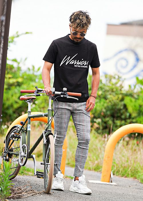 RTEG23/グレンチェックパンツ | adamsJUGGLER（アダムスジャグラー