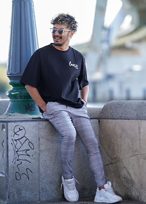 RTEG23/グレンチェックパンツ | adamsJUGGLER（アダムスジャグラー