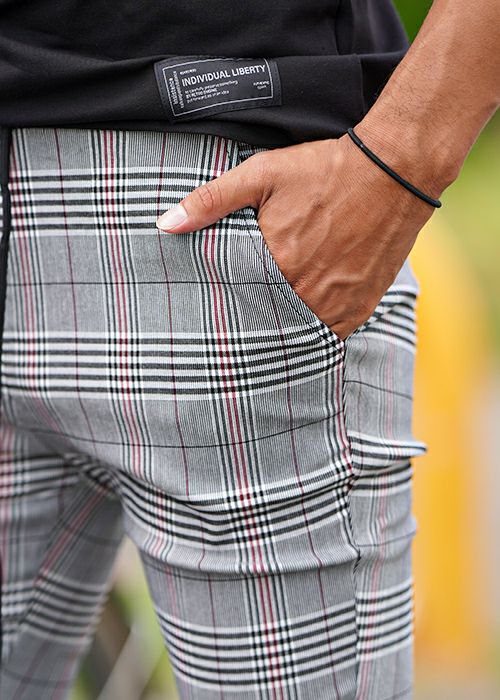 RTEG23/グレンチェックパンツ | adamsJUGGLER（アダムスジャグラー