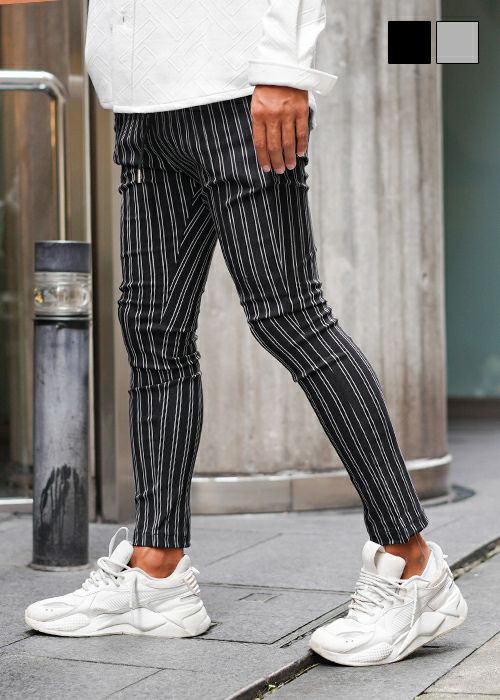 RTEGアーバンストライプパンツ | adamsJUGGLER（アダムスジャグラー