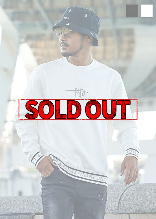 RTEGラインストーンスウェットプル | adamsJUGGLER（アダムス