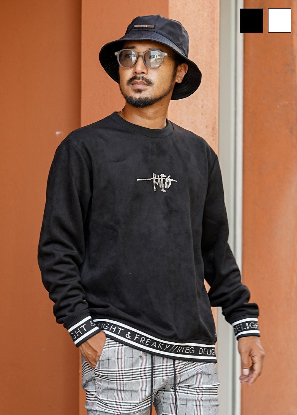 RTEGラインストーンスウェットプル | adamsJUGGLER（アダムス