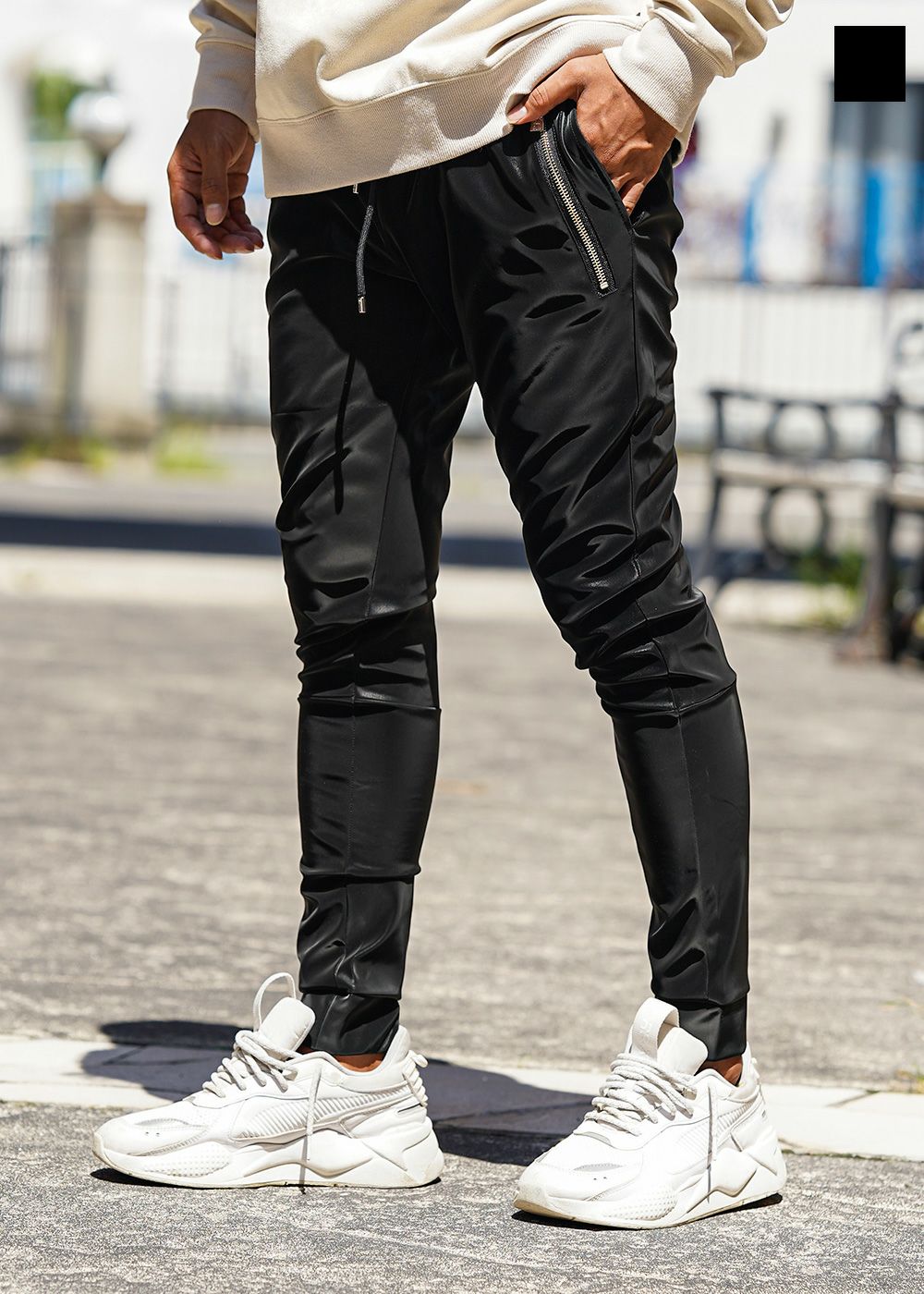 レザーレッテロングパンツ | adamsJUGGLER（アダムスジャグラー）公式