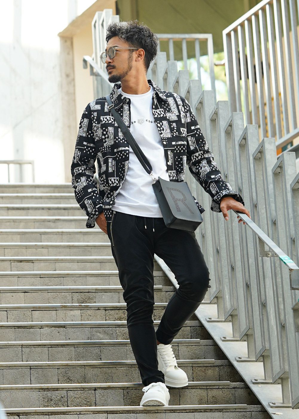 RTEG/ペイズリーロングシャツ | adamsJUGGLER（アダムスジャグラー