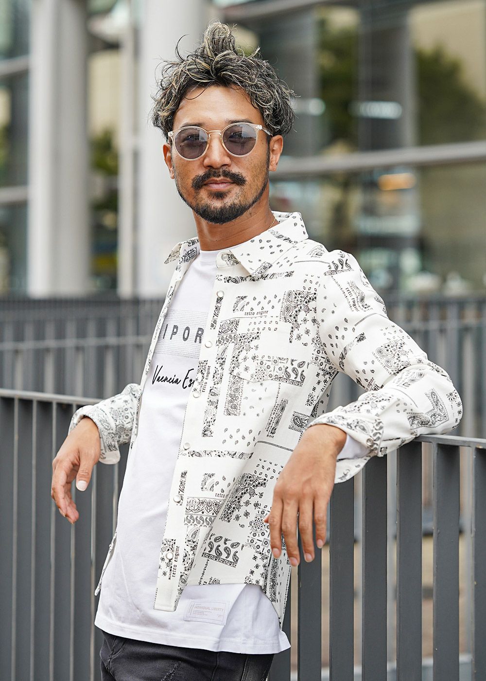 RTEG/ペイズリーロングシャツ | adamsJUGGLER（アダムスジャグラー