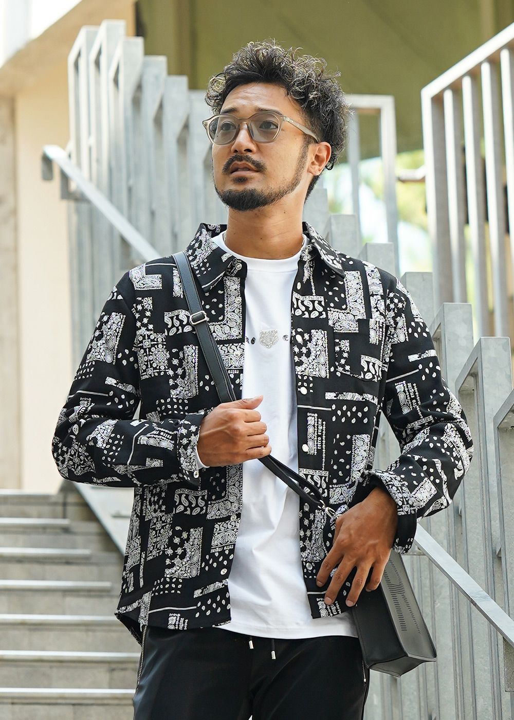 RTEG/ペイズリーロングシャツ | adamsJUGGLER（アダムスジャグラー