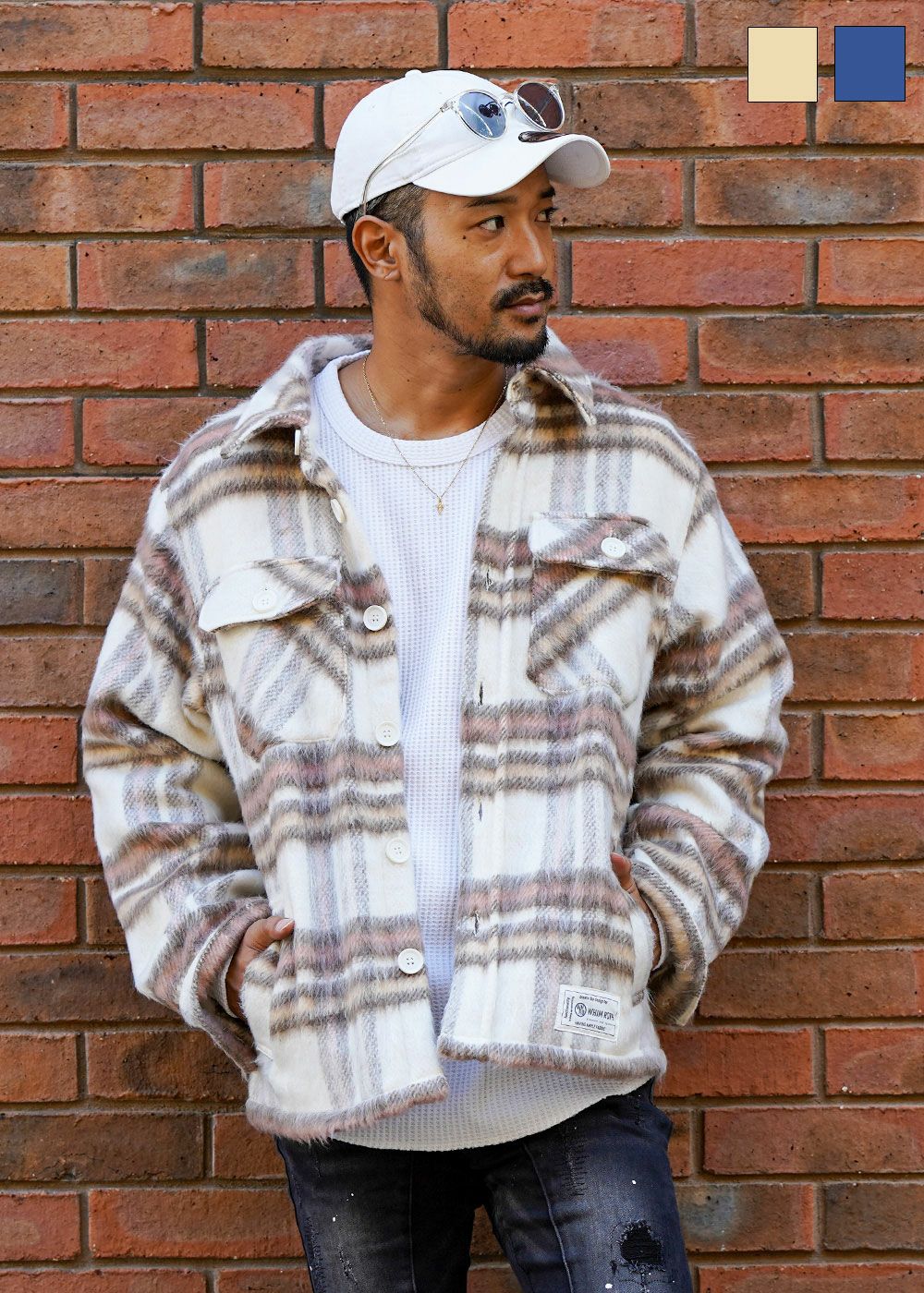 カントリータータンチェックCPO | adamsJUGGLER（アダムスジャグラー