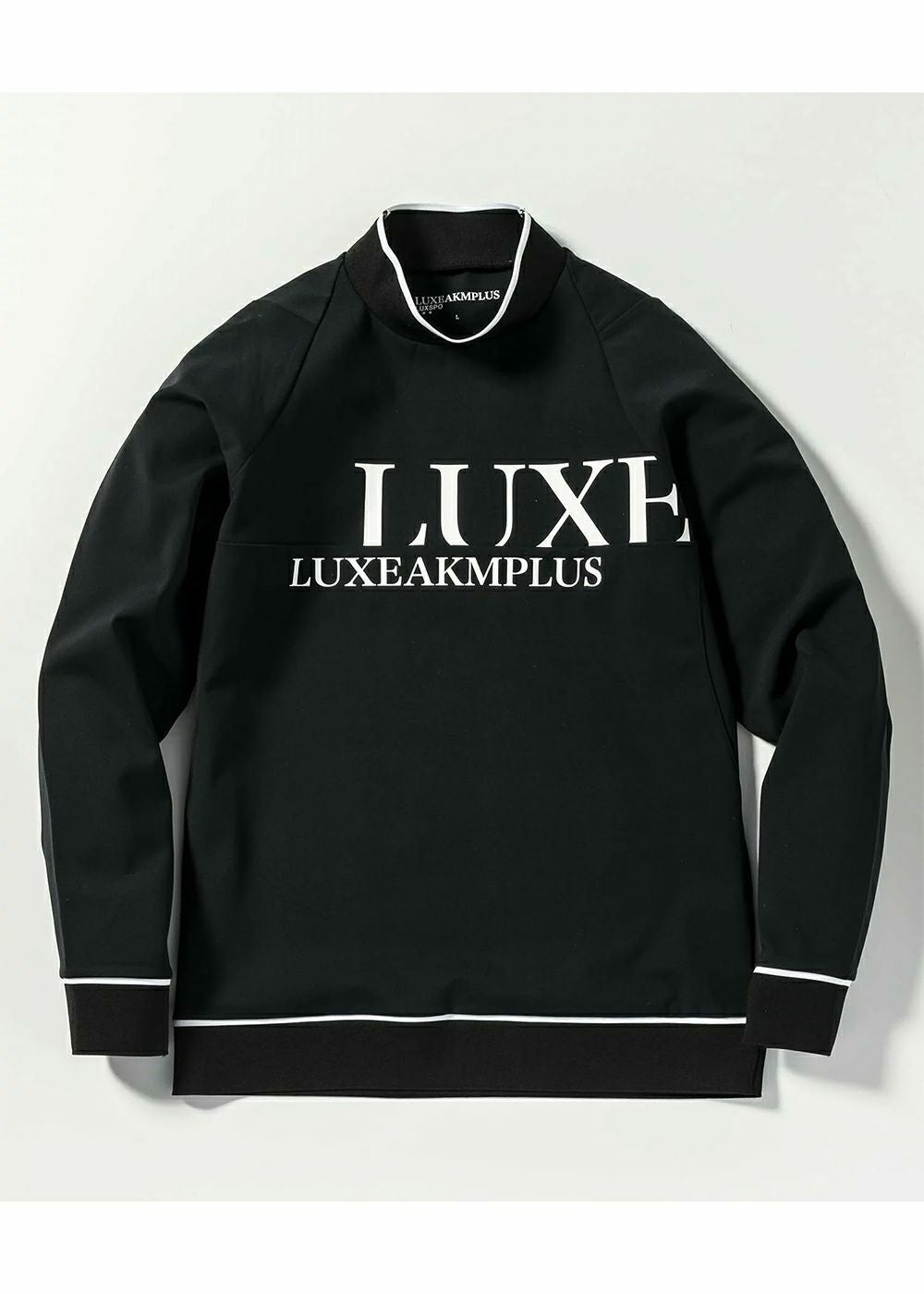 CHEST LOGO MOCK NECK LONG T-SHIRT | adamsJUGGLER（アダムス