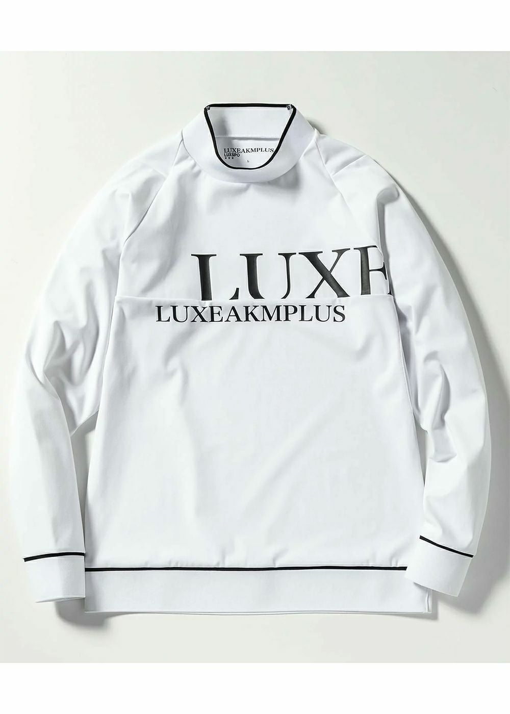 CHEST LOGO MOCK NECK LONG T-SHIRT | adamsJUGGLER（アダムス