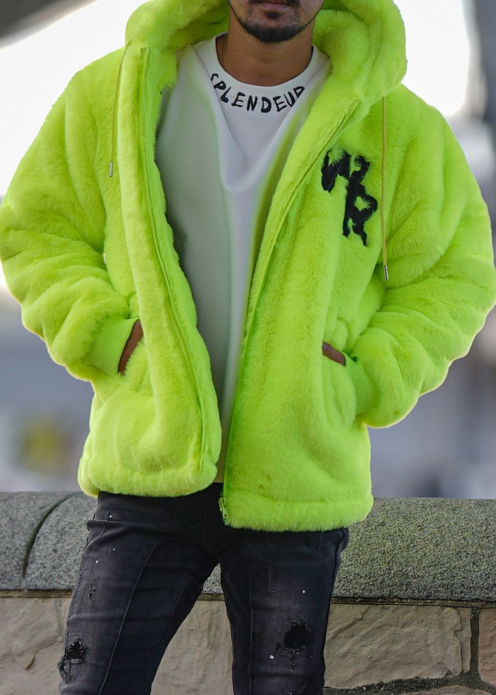 W/R EMファーフーディー | adamsJUGGLER（アダムスジャグラー）公式