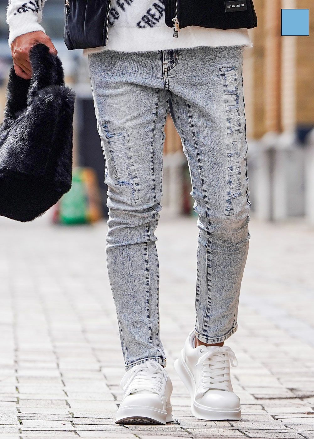 L.S.Dデニムロングパンツ | adamsJUGGLER（アダムスジャグラー）公式