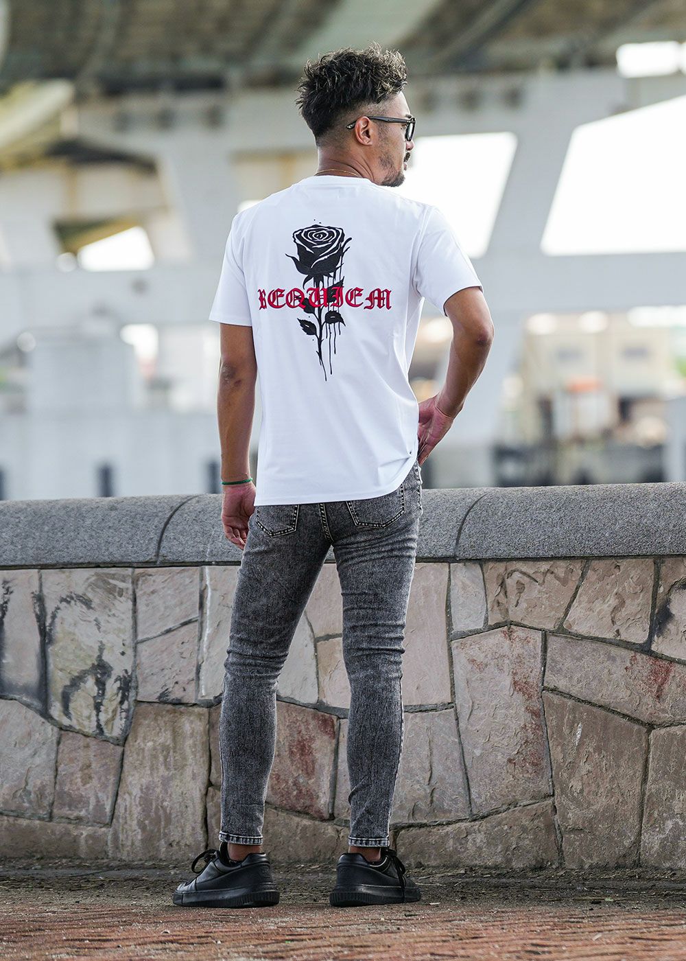 ブラックS.Dデニムロングパンツ | adamsJUGGLER（アダムスジャグラー