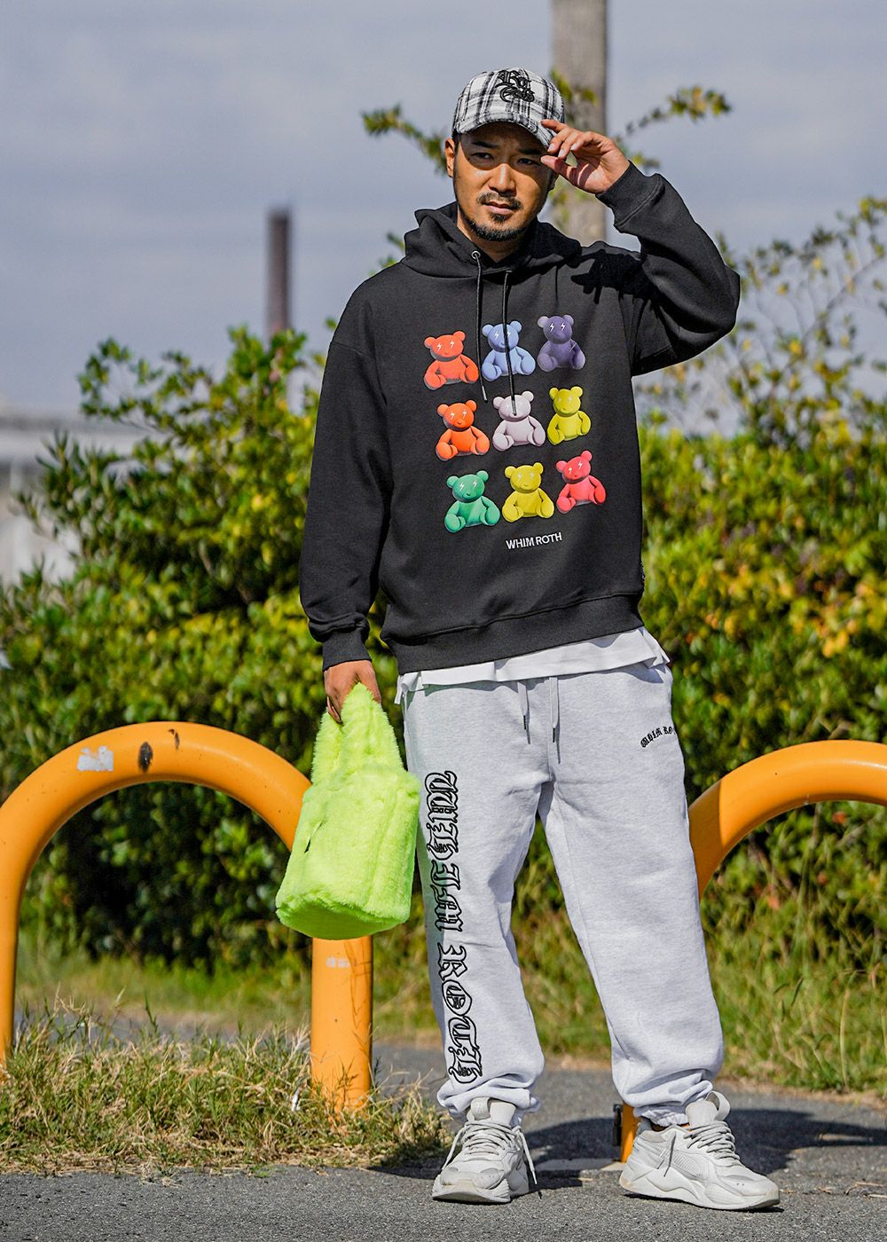 choco‼︎ muveil ファー付き MA-1 &JAM Tシャツ W/Rファーミニトート | adamsJUGGLER（アダムスジャグラー）公式