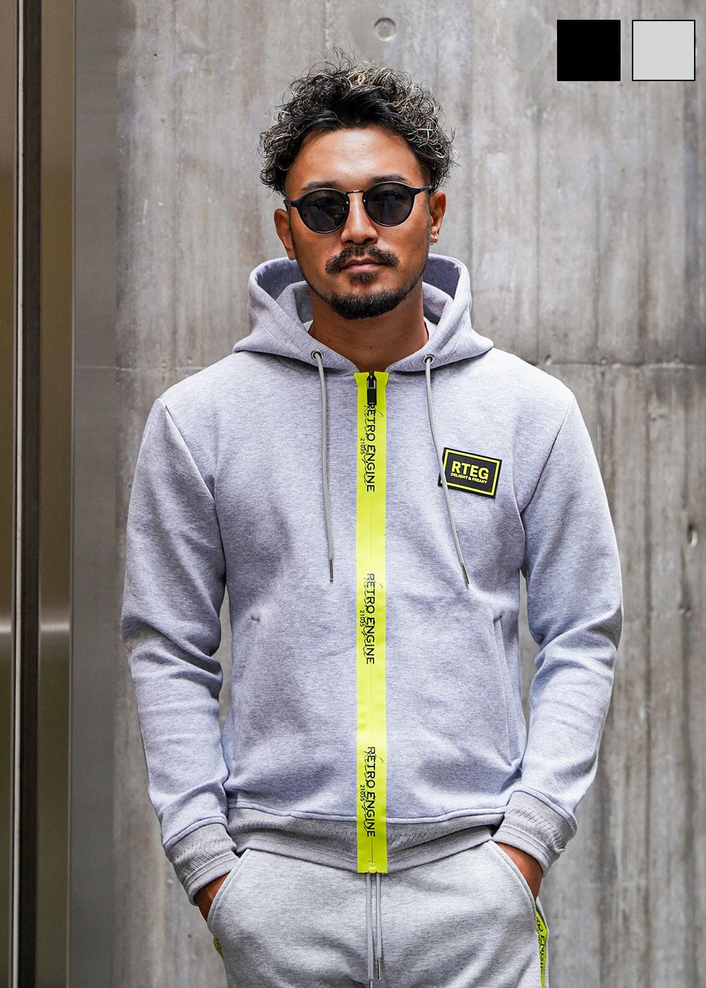 RTEGネオン&Eジップフーディー | adamsJUGGLER（アダムスジャグラー