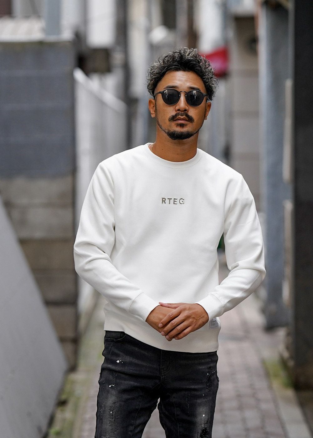 RTEGプレートスウェットプル | adamsJUGGLER（アダムスジャグラー