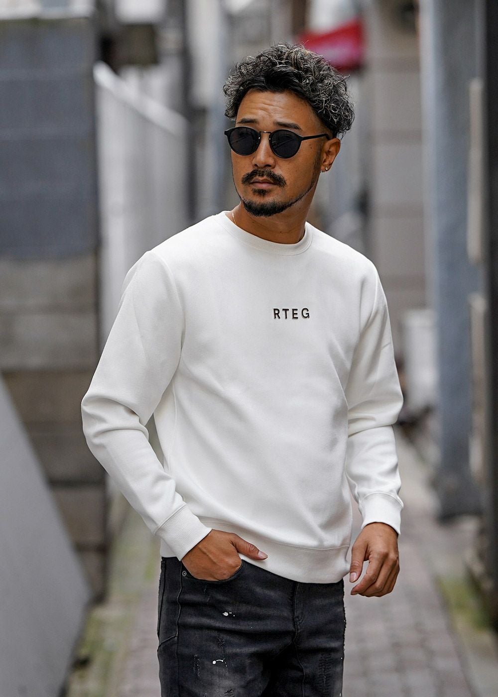 RTEGプレートスウェットプル | adamsJUGGLER（アダムスジャグラー