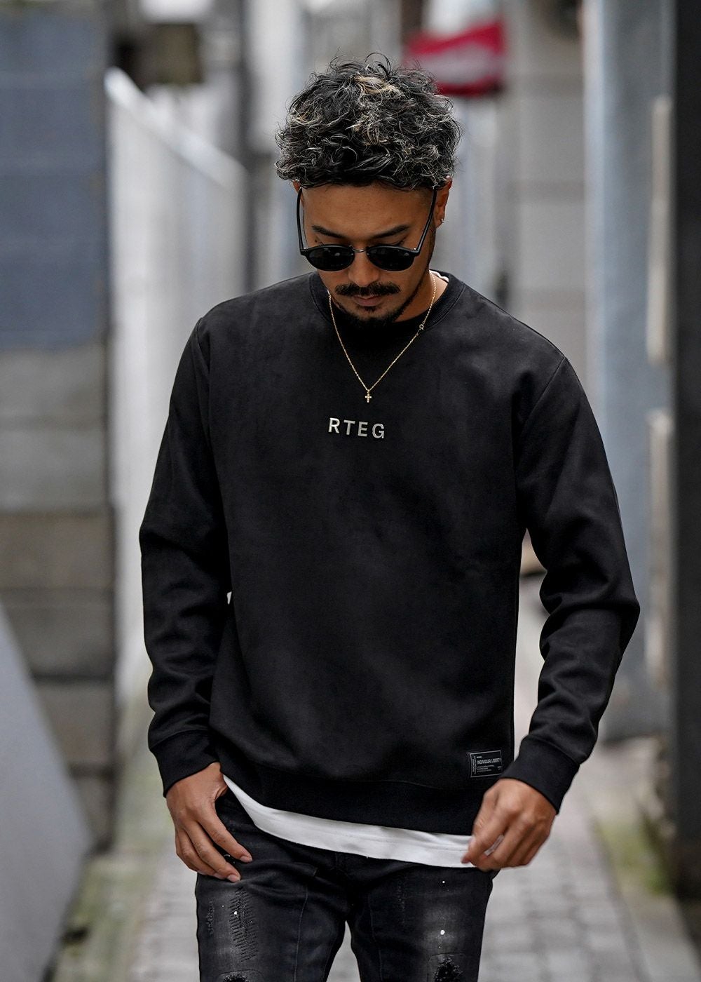 RTEGプレートスウェットプル | adamsJUGGLER（アダムスジャグラー