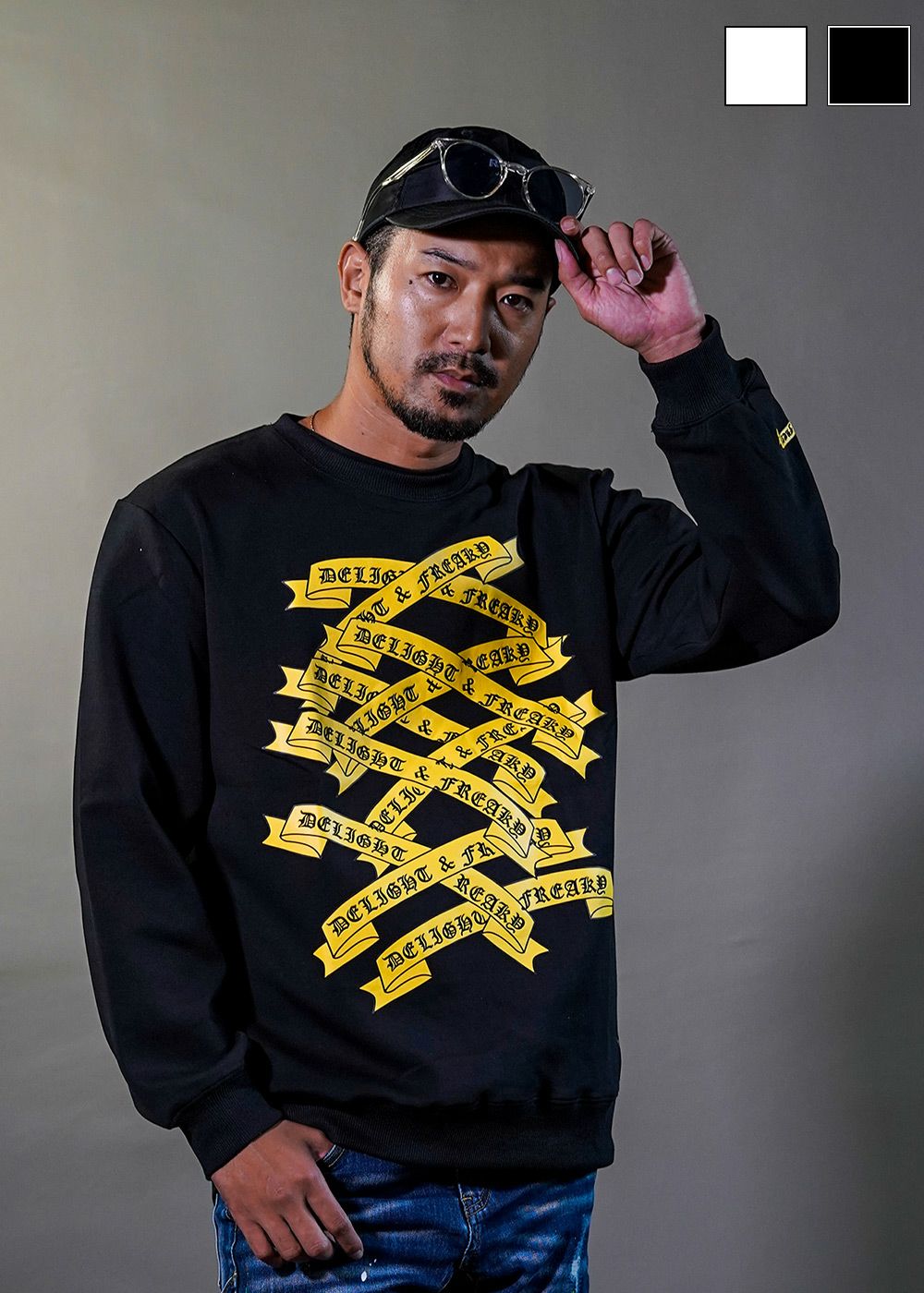 RTEG O.E ラベルスウェットプル | adamsJUGGLER（アダムスジャグラー