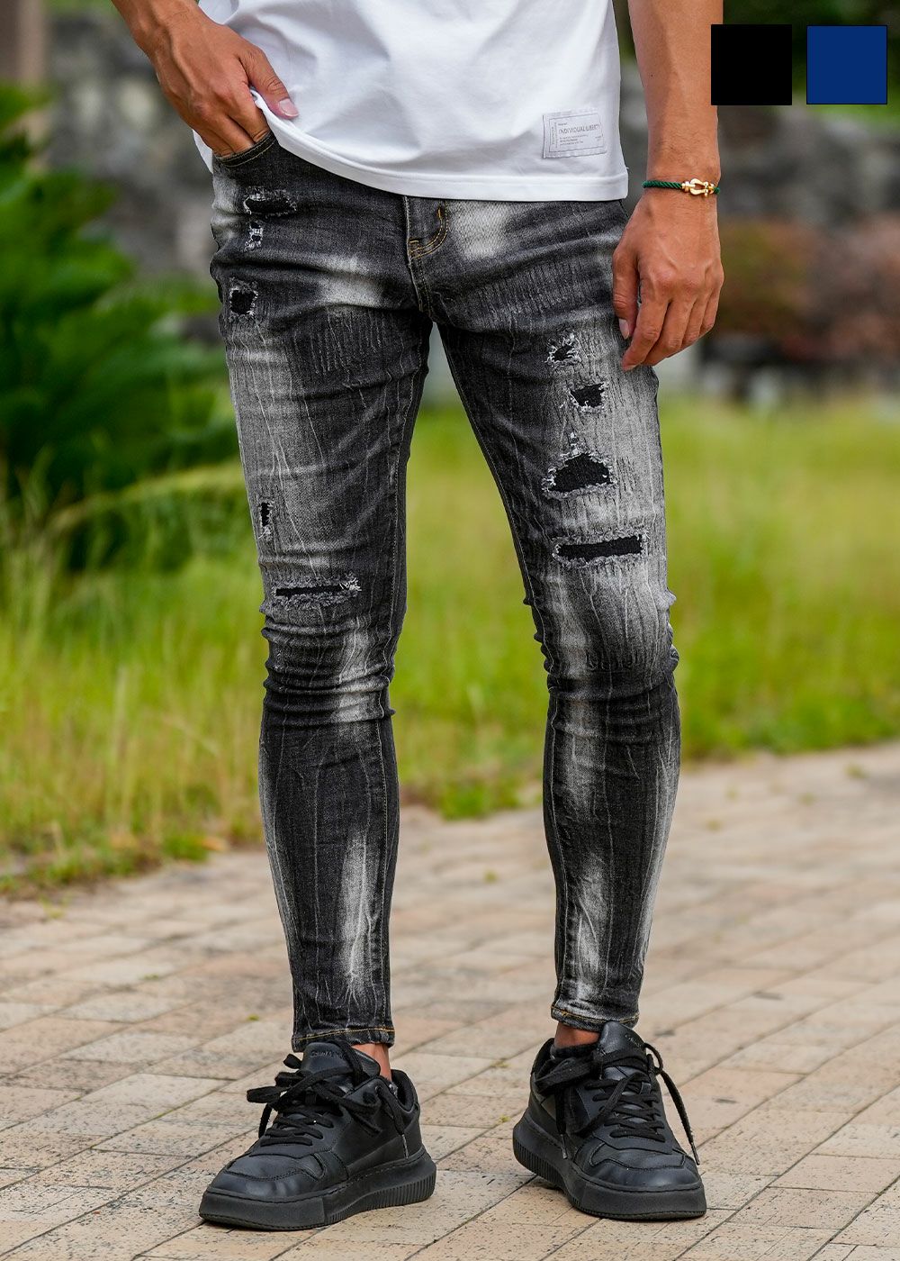 H.P.C デニムロングパンツ | adamsJUGGLER（アダムスジャグラー）公式