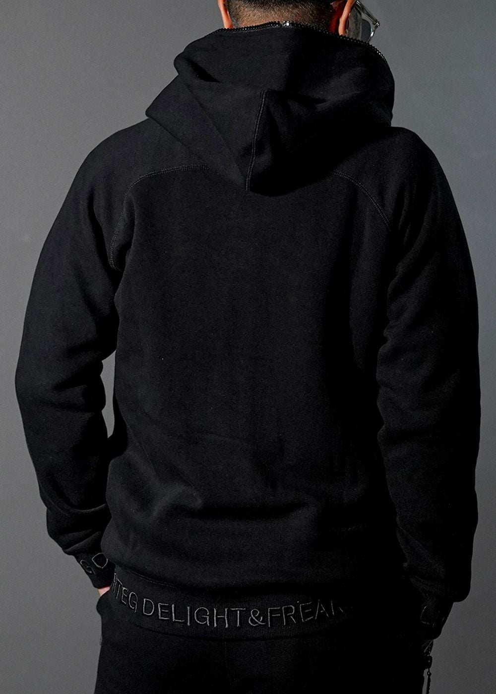 RTEG/ラインストーンジップフーディー | adamsJUGGLER（アダムス