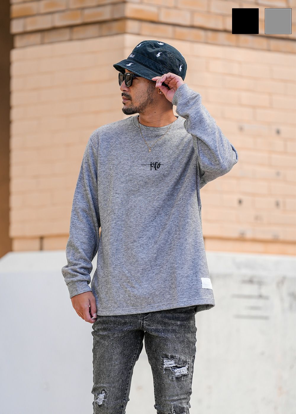 RTEGO.Pニットロングスリーブ | adamsJUGGLER（アダムスジャグラー