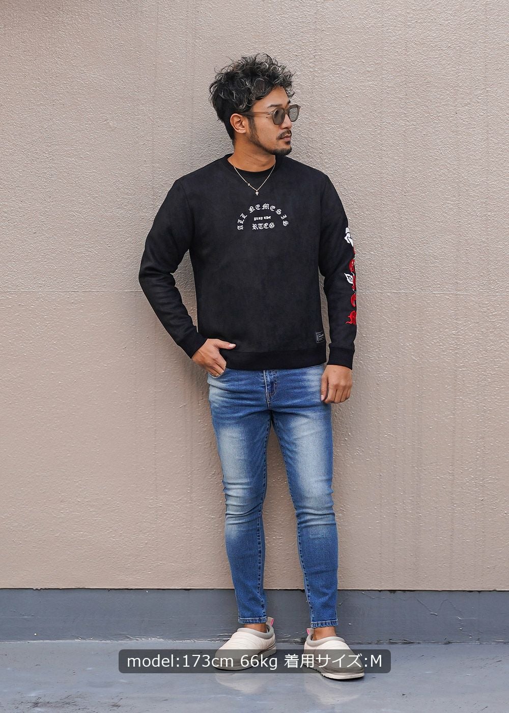 ローズレクイエムスウェットプル | adamsJUGGLER（アダムスジャグラー