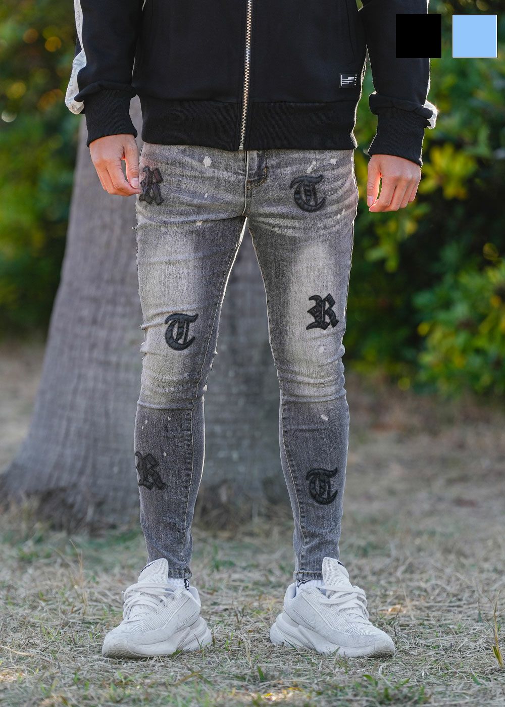 O.Eパッチデニムロングパンツ | adamsJUGGLER（アダムスジャグラー