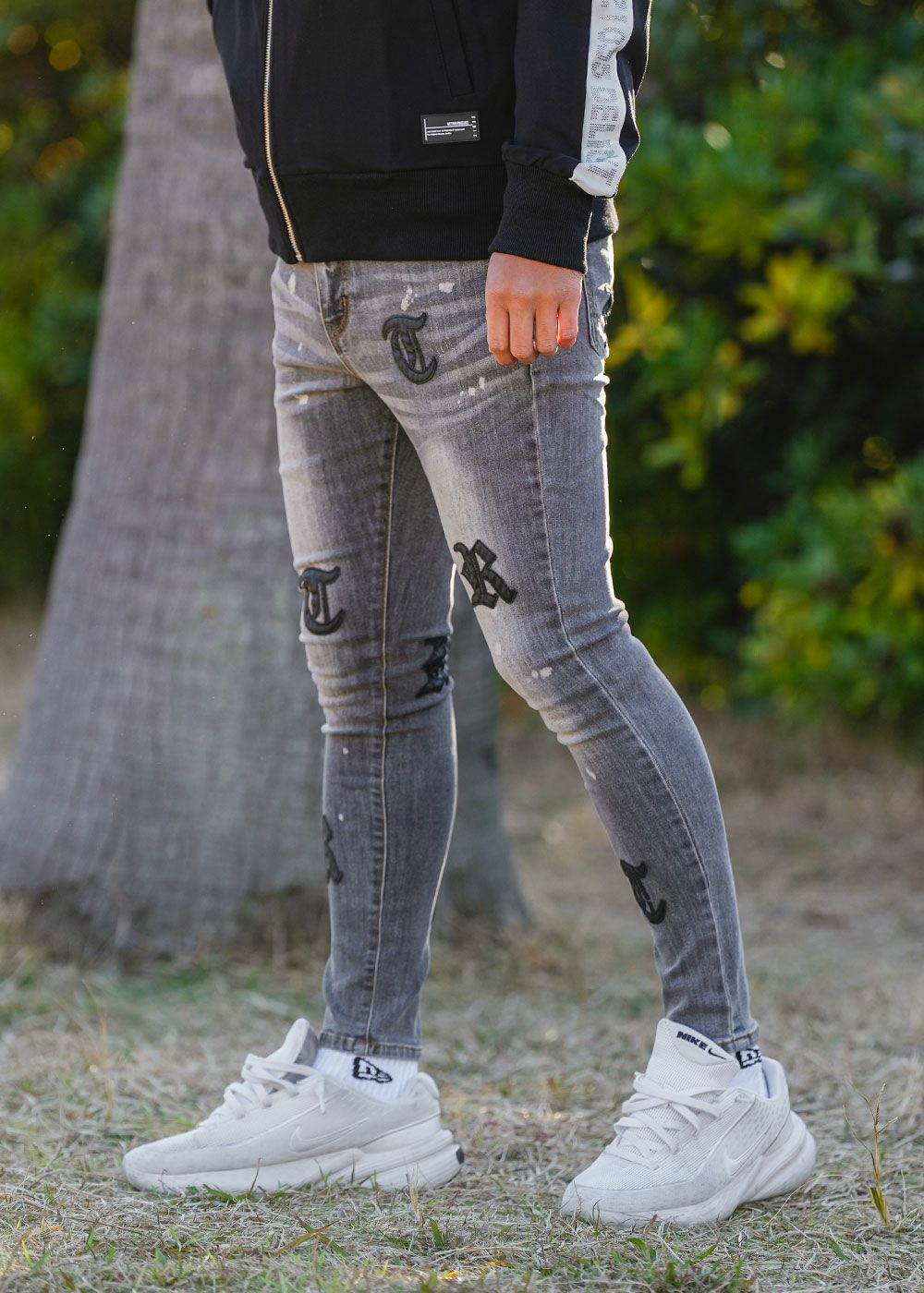 O.Eパッチデニムロングパンツ | adamsJUGGLER（アダムスジャグラー