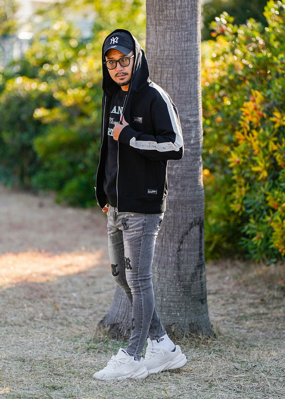 O.Eパッチデニムロングパンツ | adamsJUGGLER（アダムスジャグラー