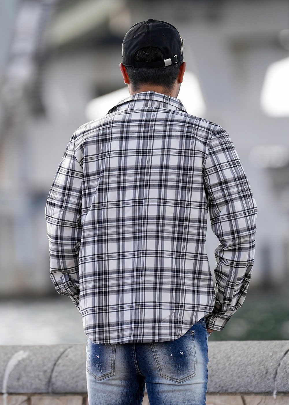 RTEGシックチェックロングシャツ | adamsJUGGLER（アダムスジャグラー