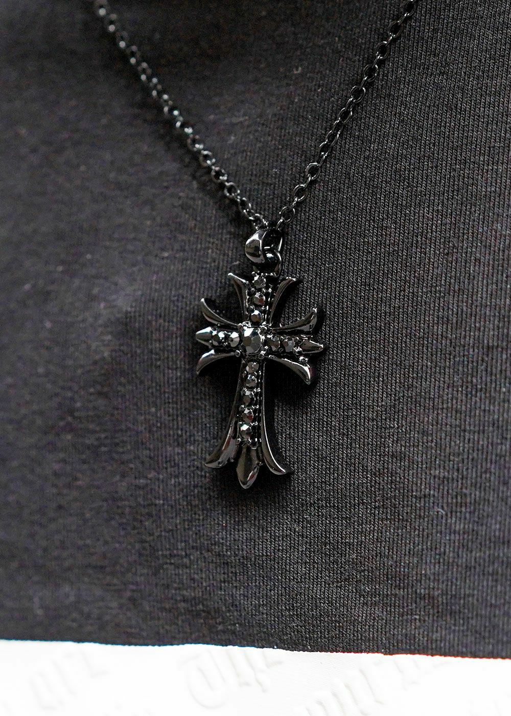 Lクロスミニネックレス スモールクロスネックレス／クロスネックレス