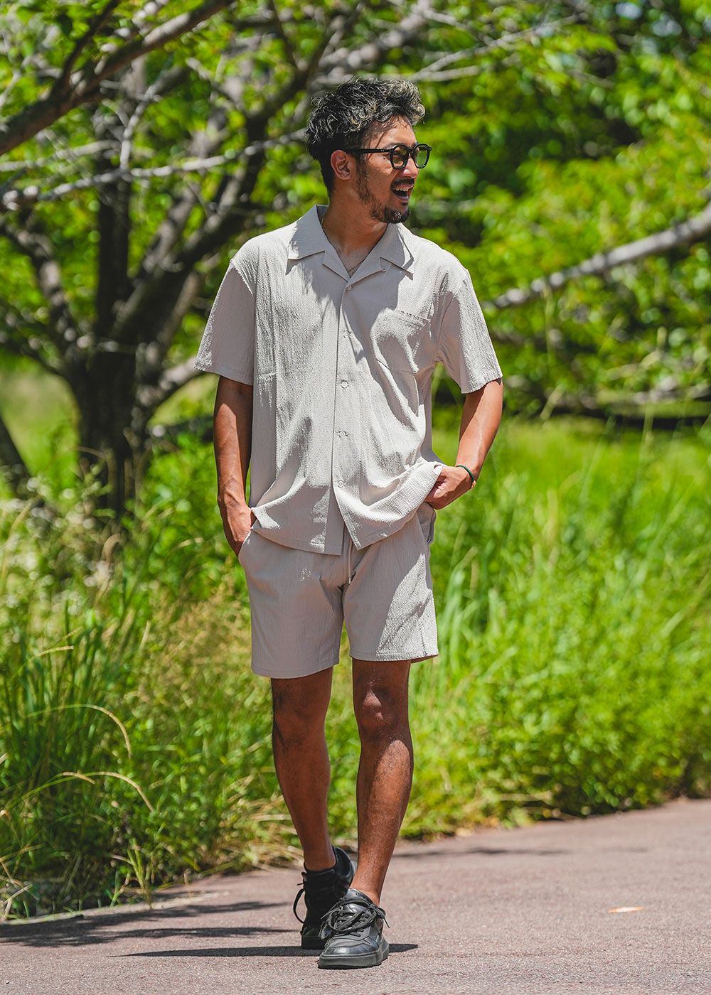 RTEGヘイイングショートパンツ | adamsJUGGLER（アダムスジャグラー