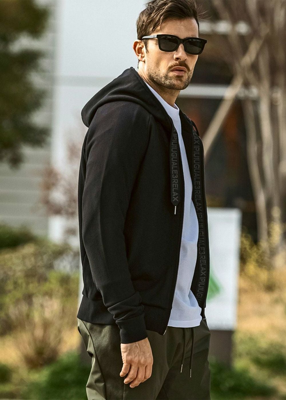 CVC FLEECE,THICK STRINGLOGO,ZIP HOODIE | adamsJUGGLER（アダムス
