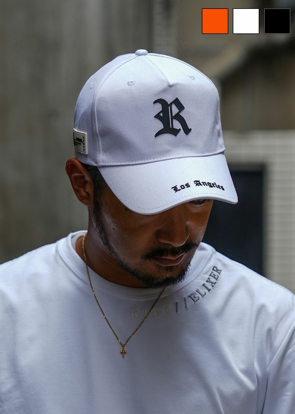 LAシリコンキャップ シグネチャーキャップ／コーデュロイキャップ