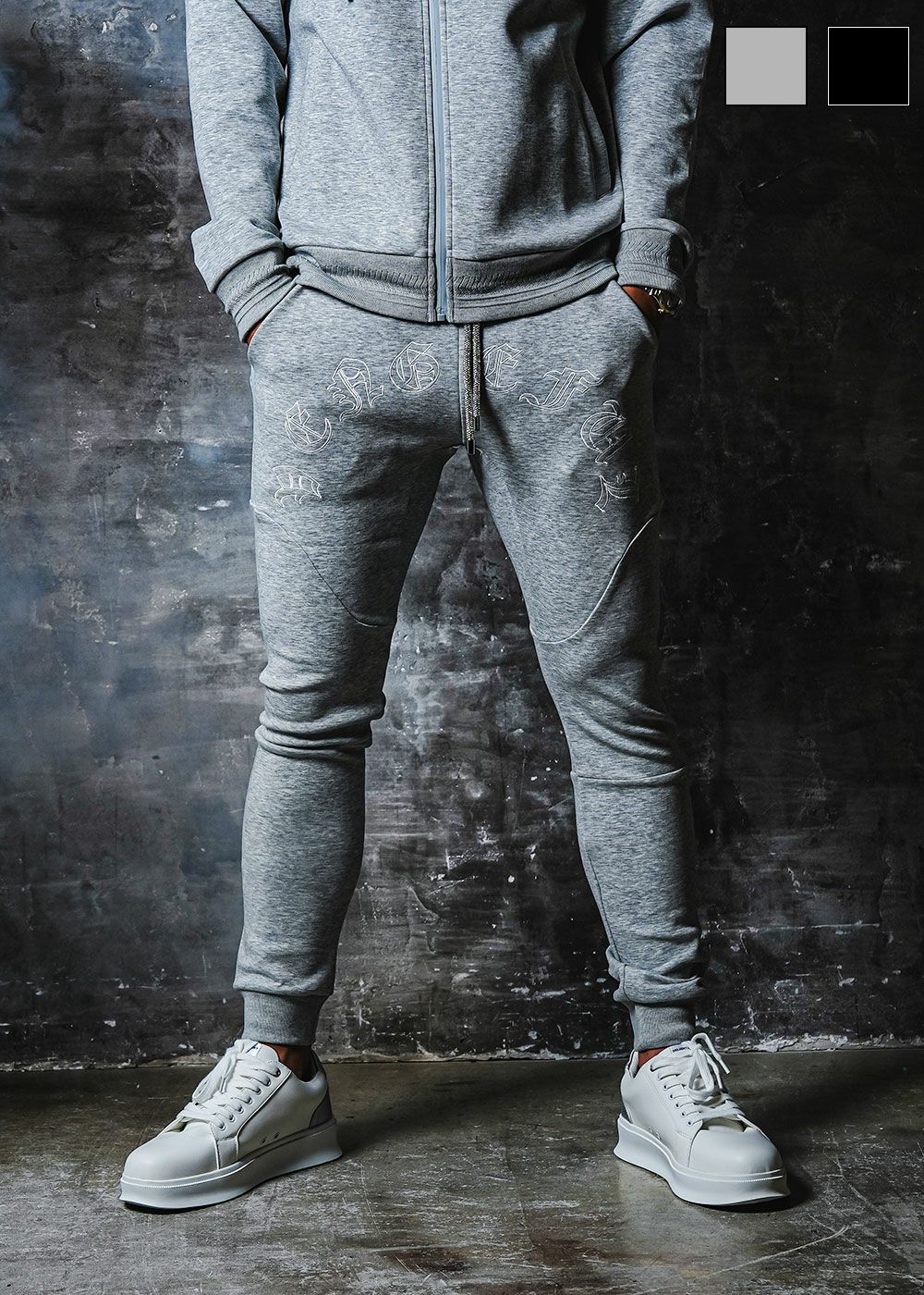 RTEG AL&KSジップスウェットパンツ | adamsJUGGLER（アダムス