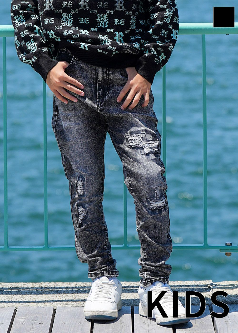 RTEGO.Bチェックパンツキッズ | adamsJUGGLER（アダムスジャグラー