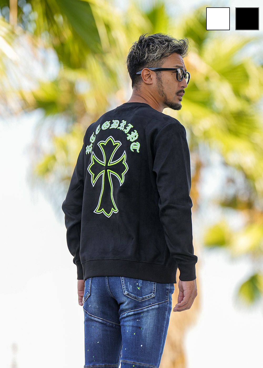 RTEGネオンフェイススウェットプル | adamsJUGGLER（アダムス