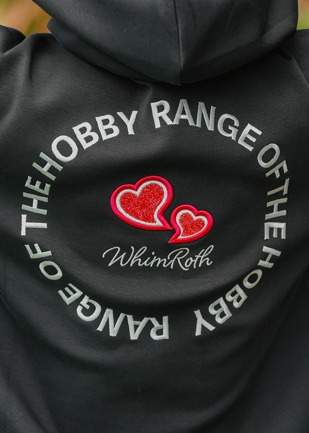 W/Rハートロゴプルパーカー ラグランラインジャケット／ジャケット