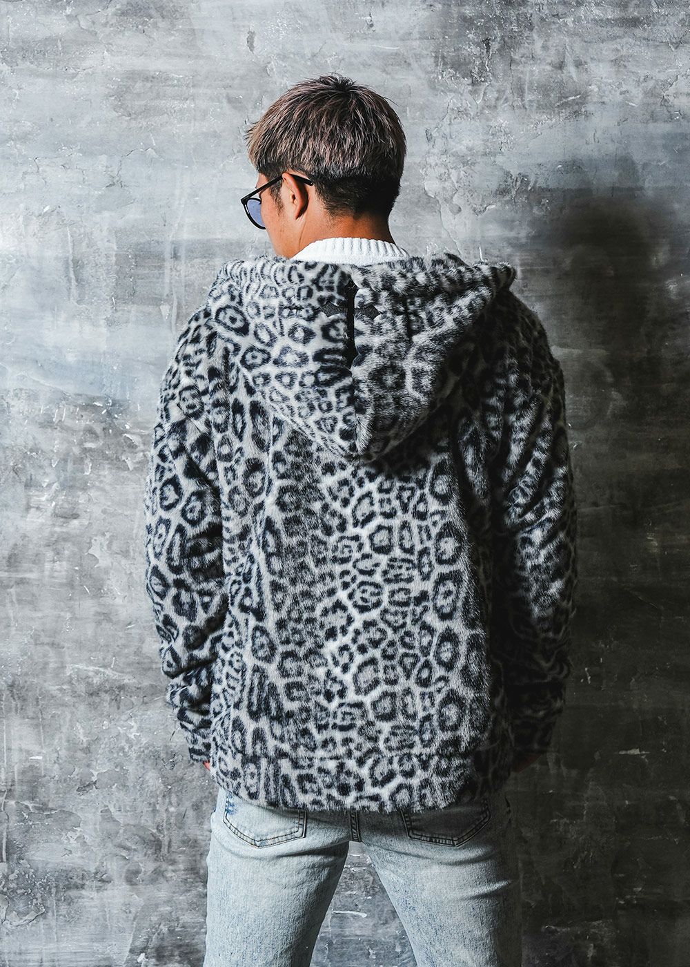 RTEGレオパードファーフーディー | adamsJUGGLER（アダムスジャグラー