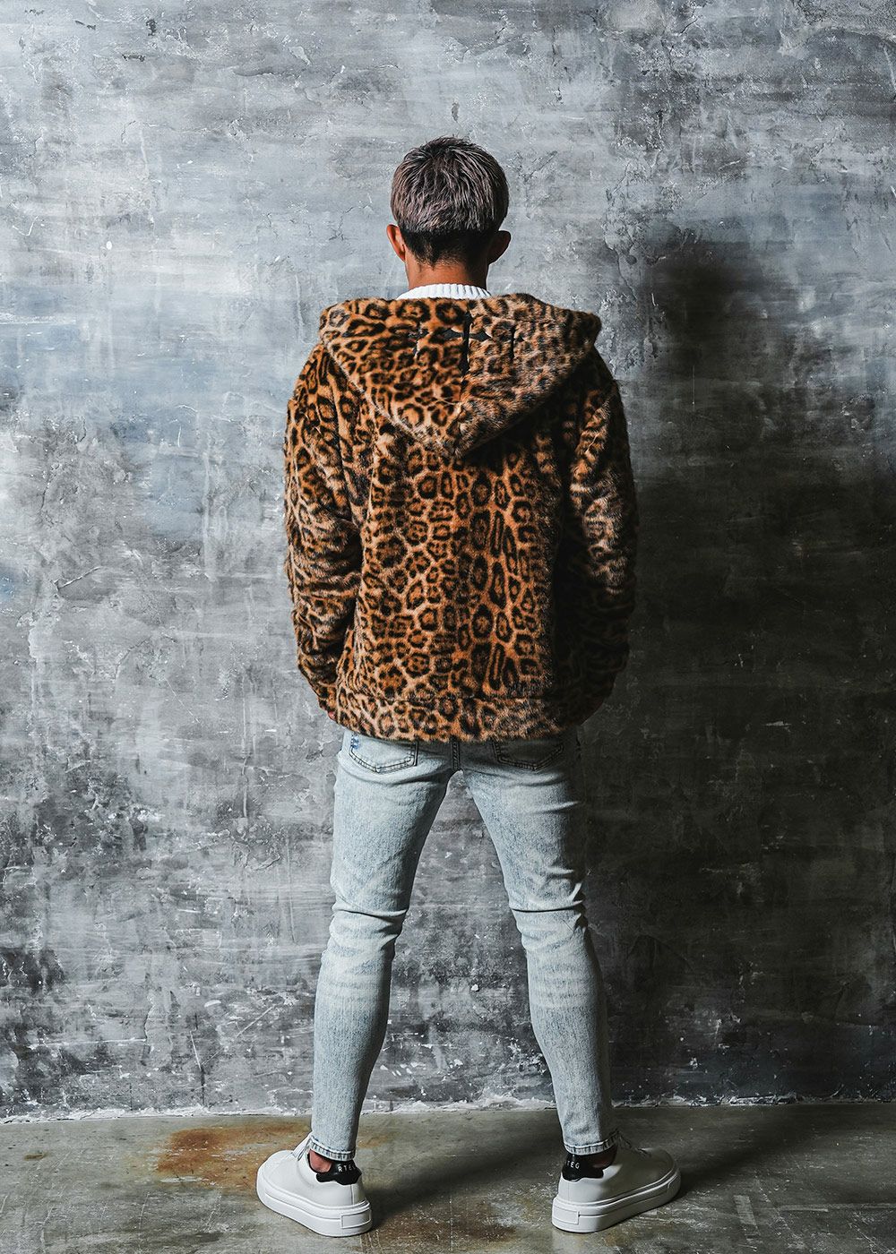 RTEGレオパードファーフーディー | adamsJUGGLER（アダムスジャグラー