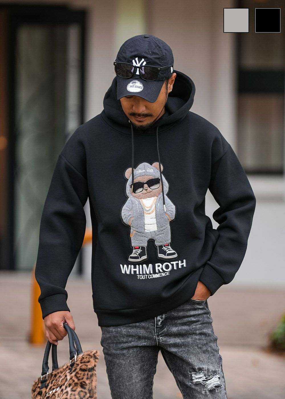 W/Rヒップベアーフーディー | adamsJUGGLER（アダムスジャグラー）公式