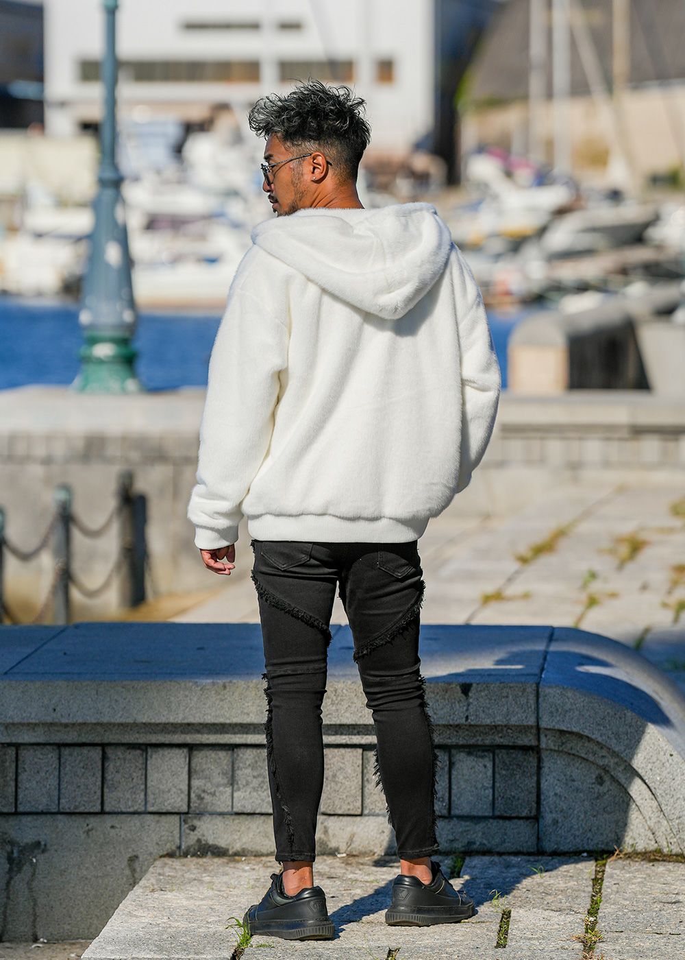 RTEG OE/OPファーフーディー | adamsJUGGLER（アダムスジャグラー