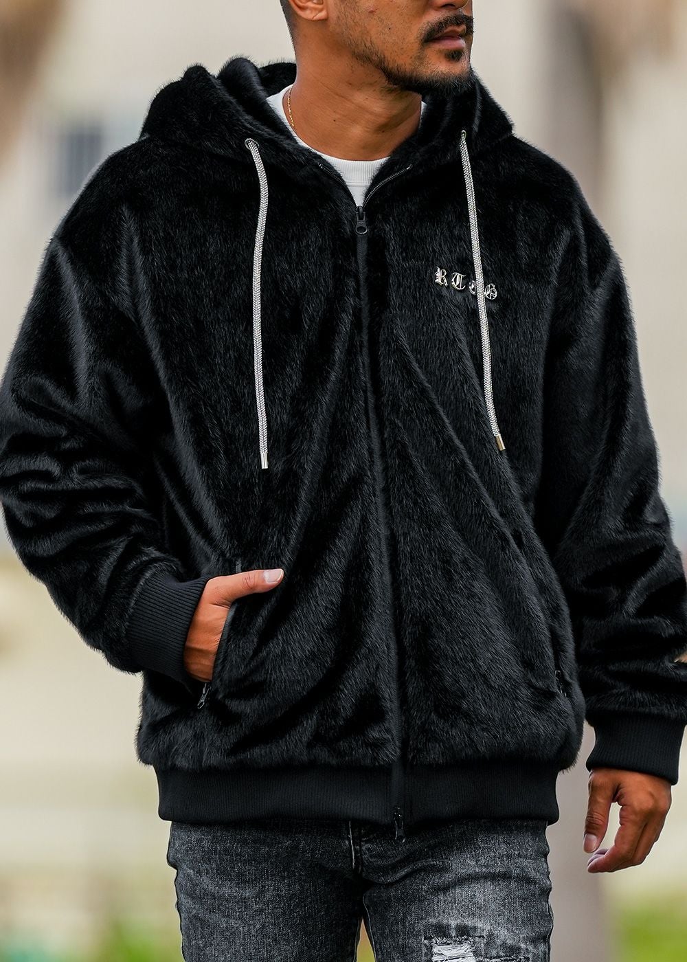 RTEG OE/OPファーフーディー | adamsJUGGLER（アダムスジャグラー